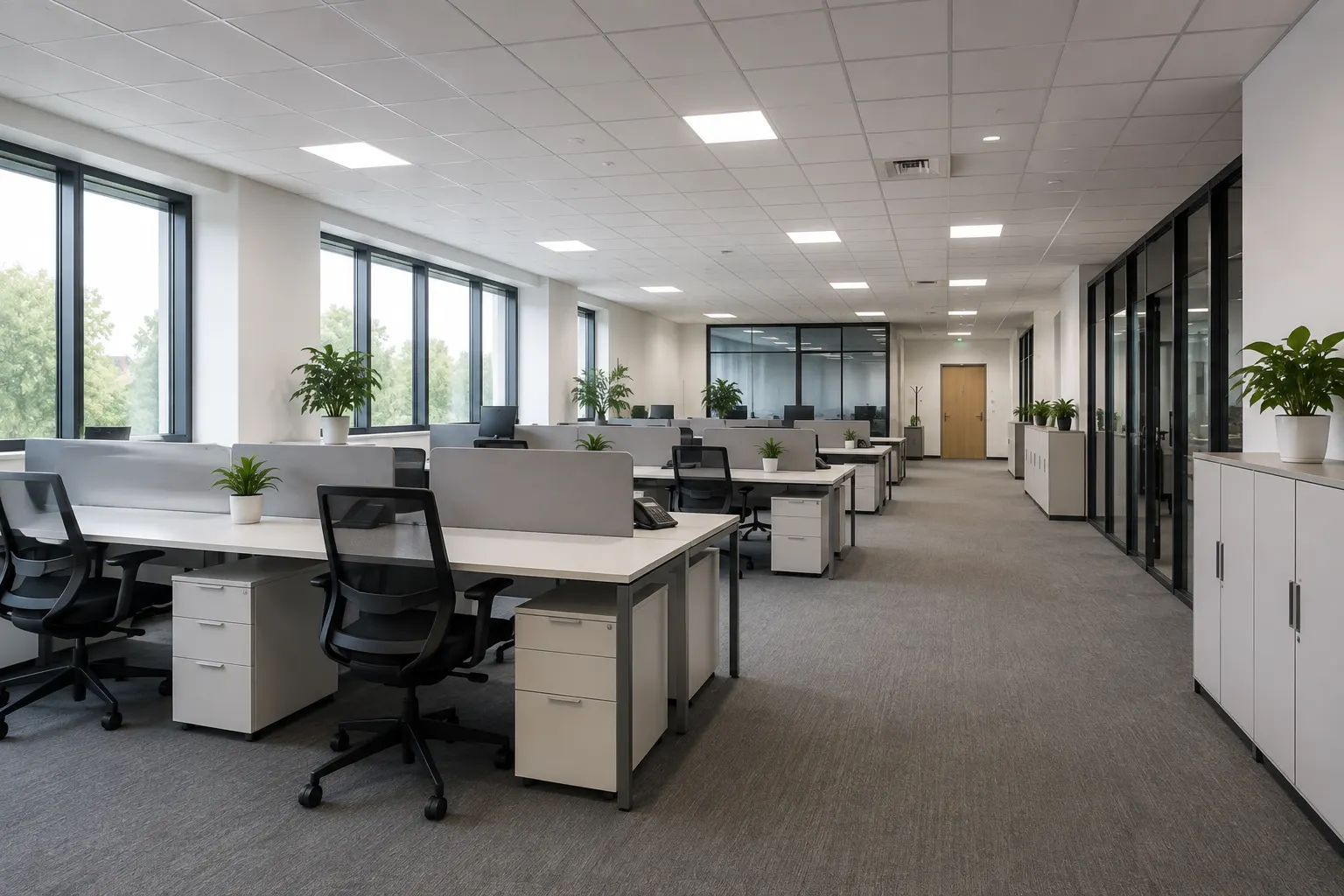 Nettoyage de bureaux professionnels